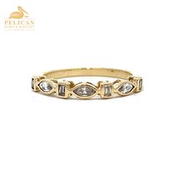 Women's 14KT Gold & Cubic Zirconia Ring